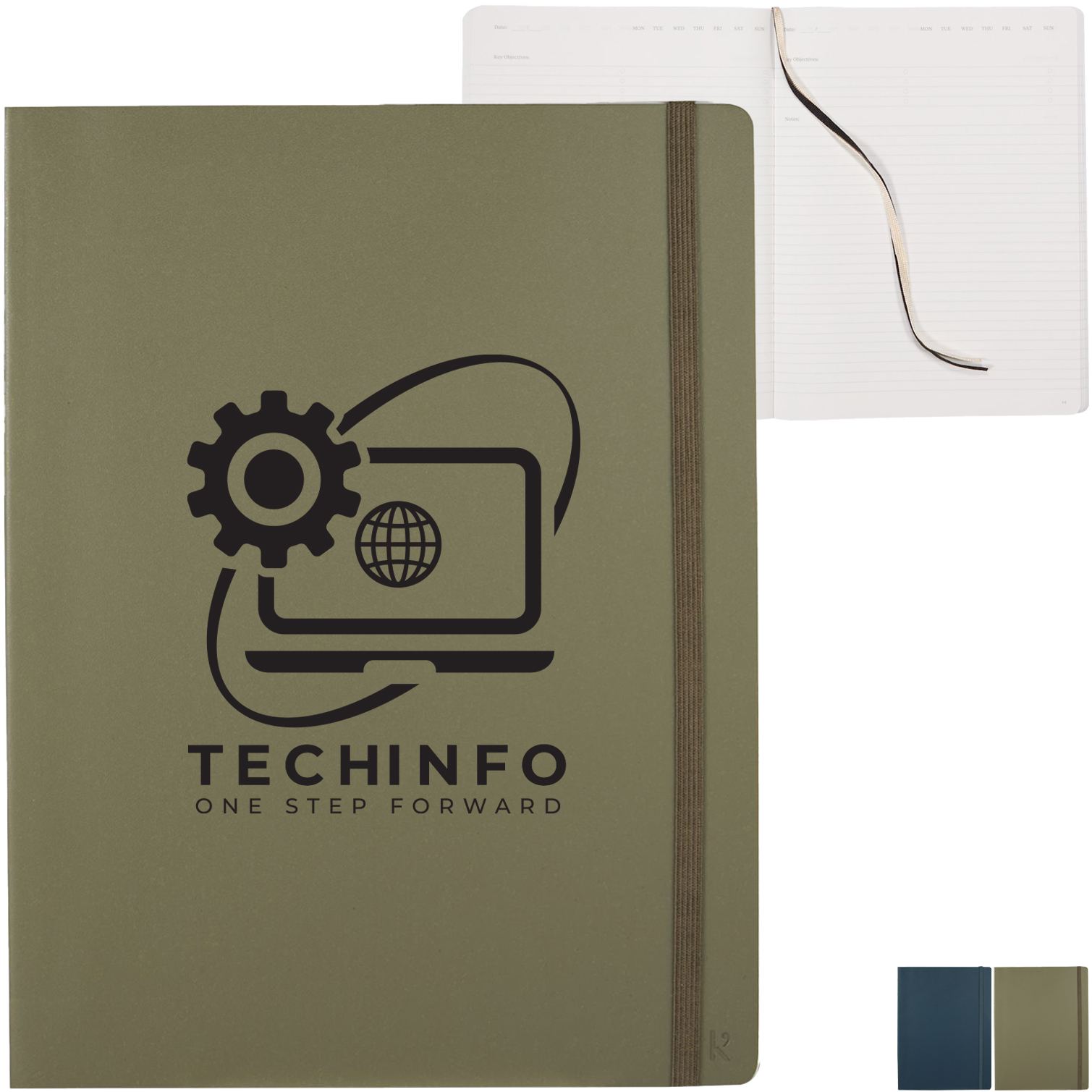 Product Photo 1 Karst Stone Paper™ Vegan Leather Pro Series Notebook, 9-1/2" x 7-1/2"