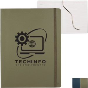 Karst Stone Paper™ Vegan Leather Pro Series Notebook, 9-1/2" x 7-1/2" - LD5606