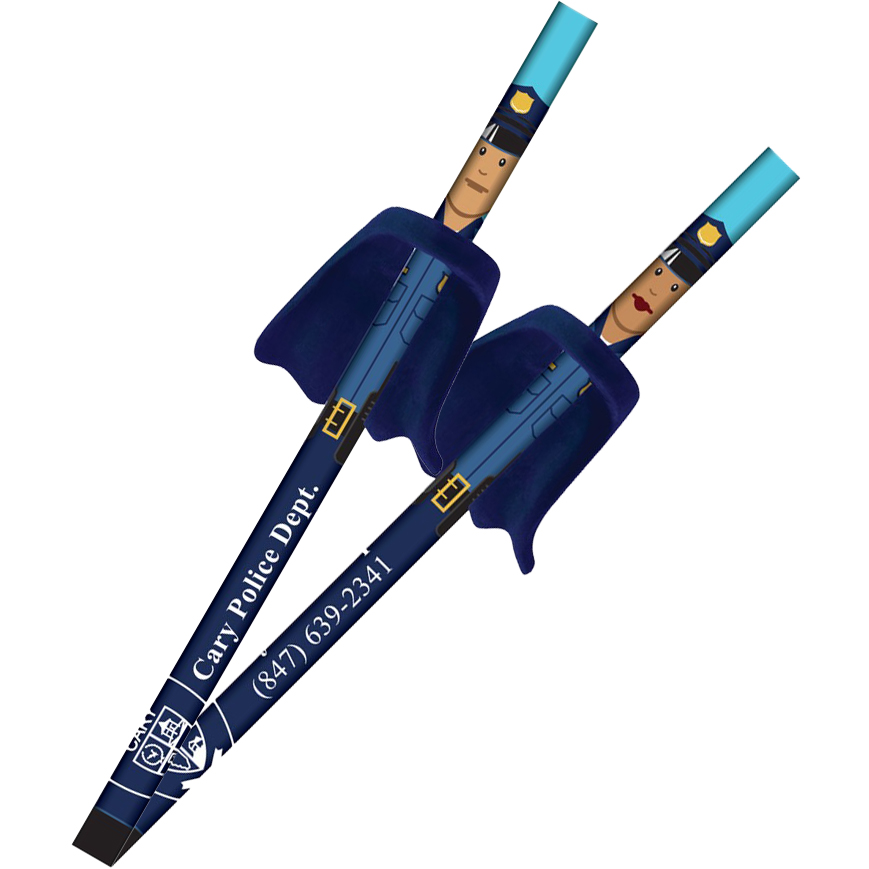Product Photo 1 Police Hometown Heroes Pencil with Eraser Cape