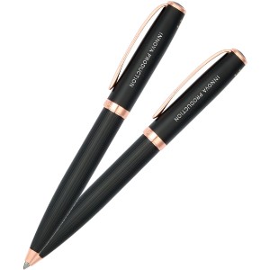 Luxe Recycled Brass Matte Ballpoint Pen - LD5591