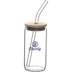Asobu® Glass Straw Water Bottle, 16 oz. - DN2097