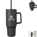 Photo 12 Jackson Basics Intrepid Stainless Steel Tumbler w/ Straw, 40oz.