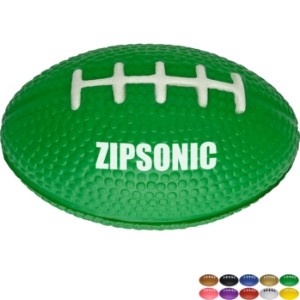 Small Colored Football Foam Stress Reliever - GX6126