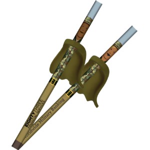 Military Hometown Heroes Pencil with Eraser Cape - AW1015