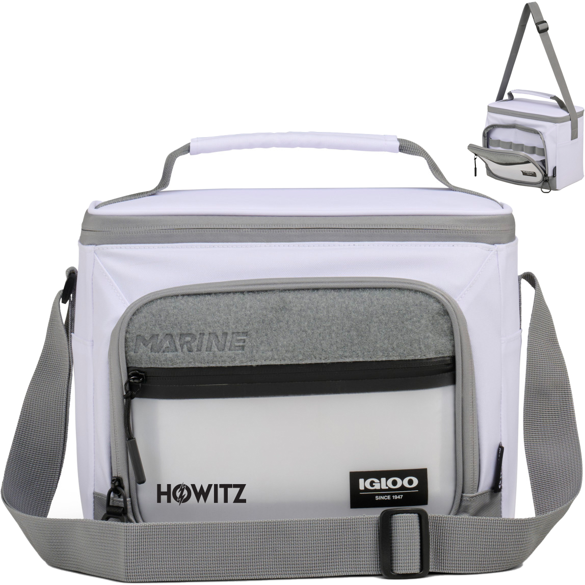 Product Photo 1 Igloo® Marine Cube Polyester 12 Can Cooler