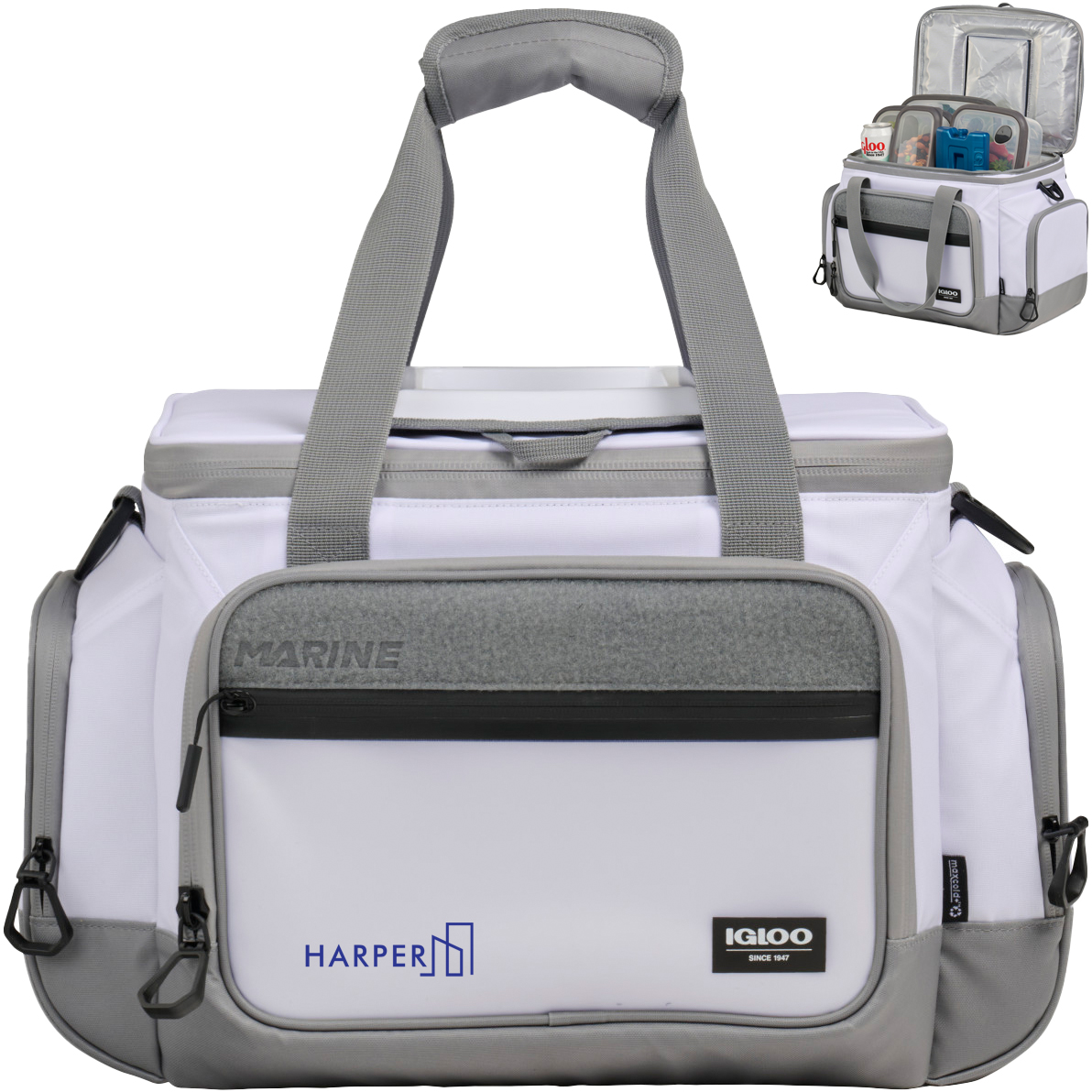 Product Photo 1 Igloo® Marine Polyester Square 30 Can Cooler