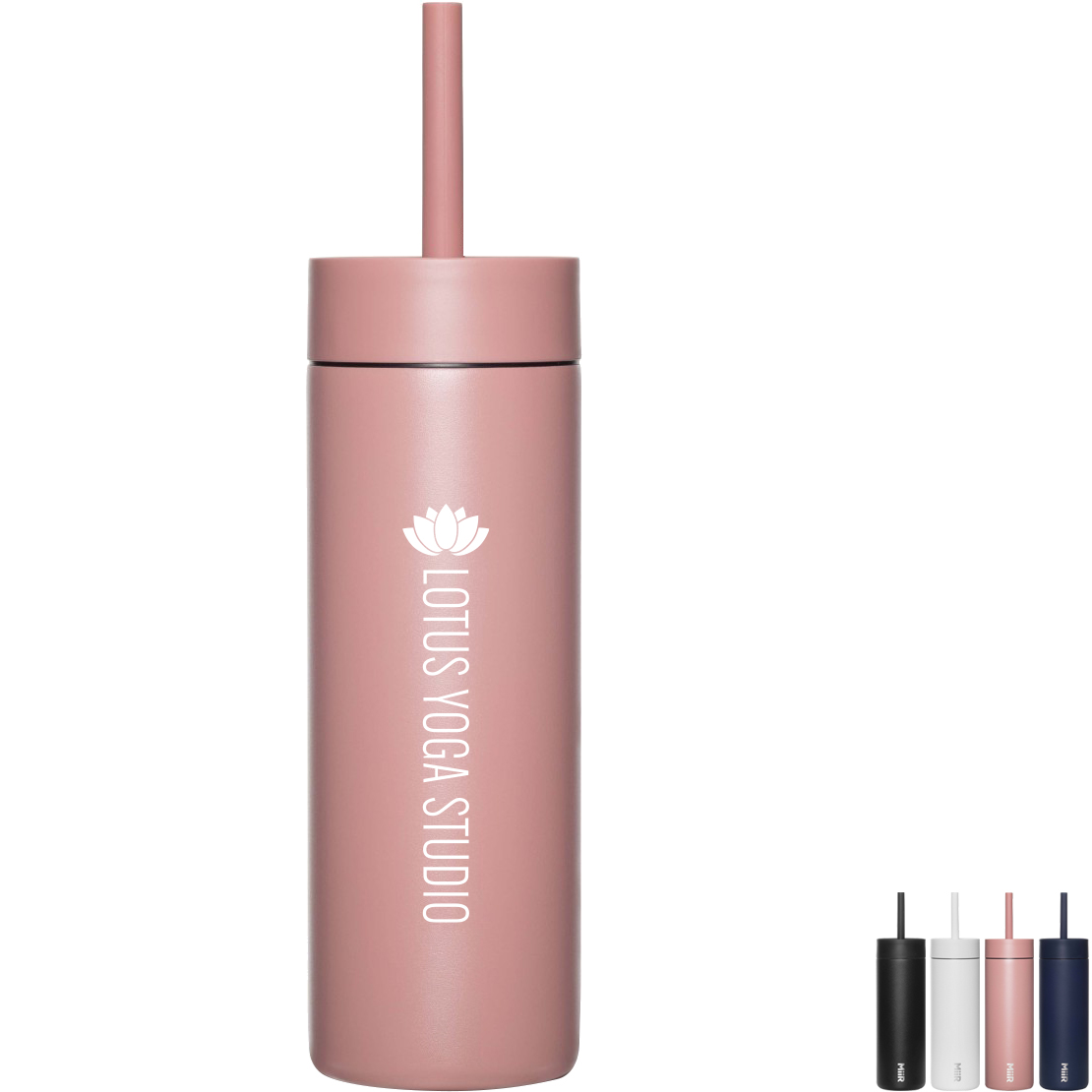 Product Photo 1 MiiR® Vacuum Insulated Stainless Sipper Straw Bottle, 16oz.