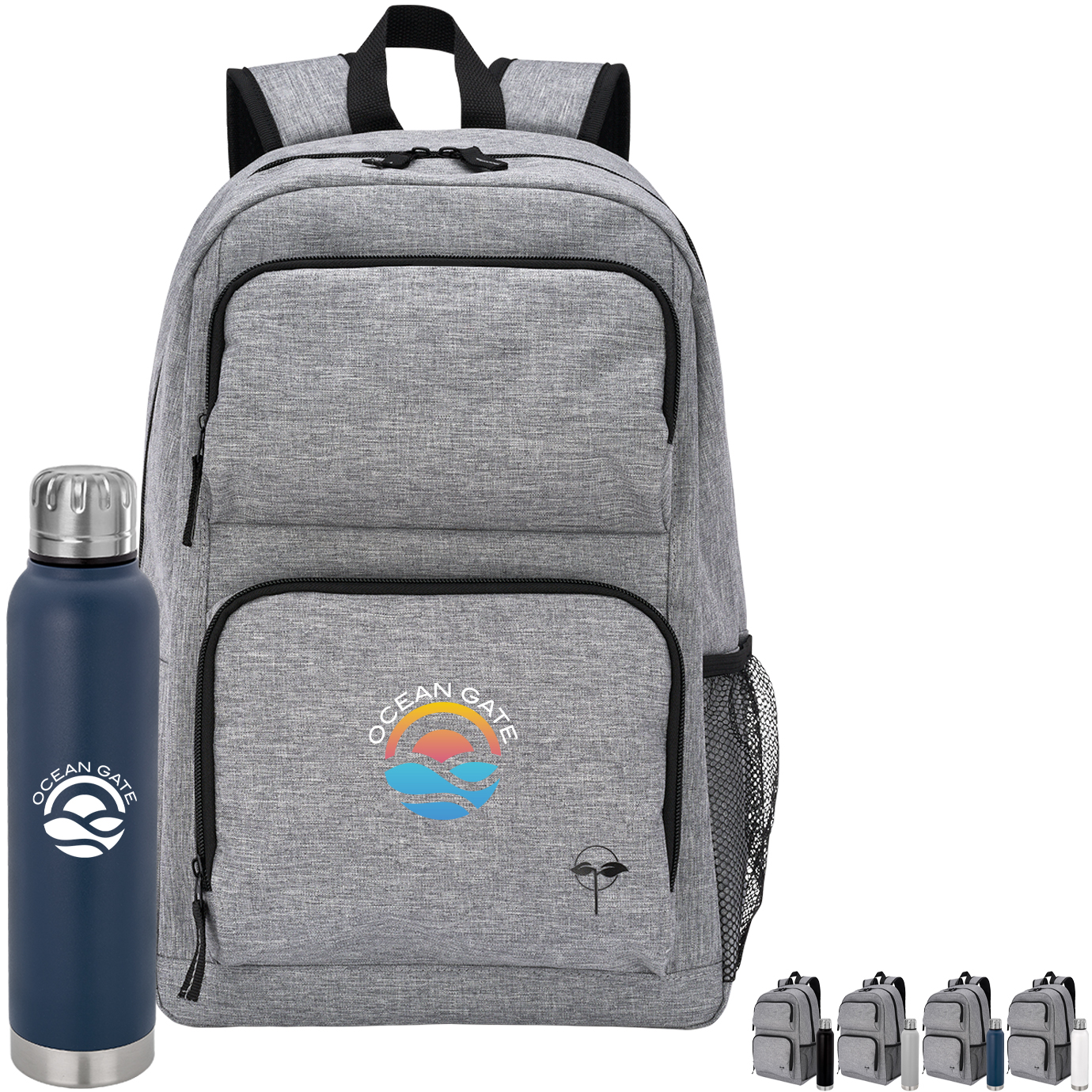 Product Photo 1 EarthTrendz™ Eco-Friendly Jet Setter Backpack & Bottle Kit