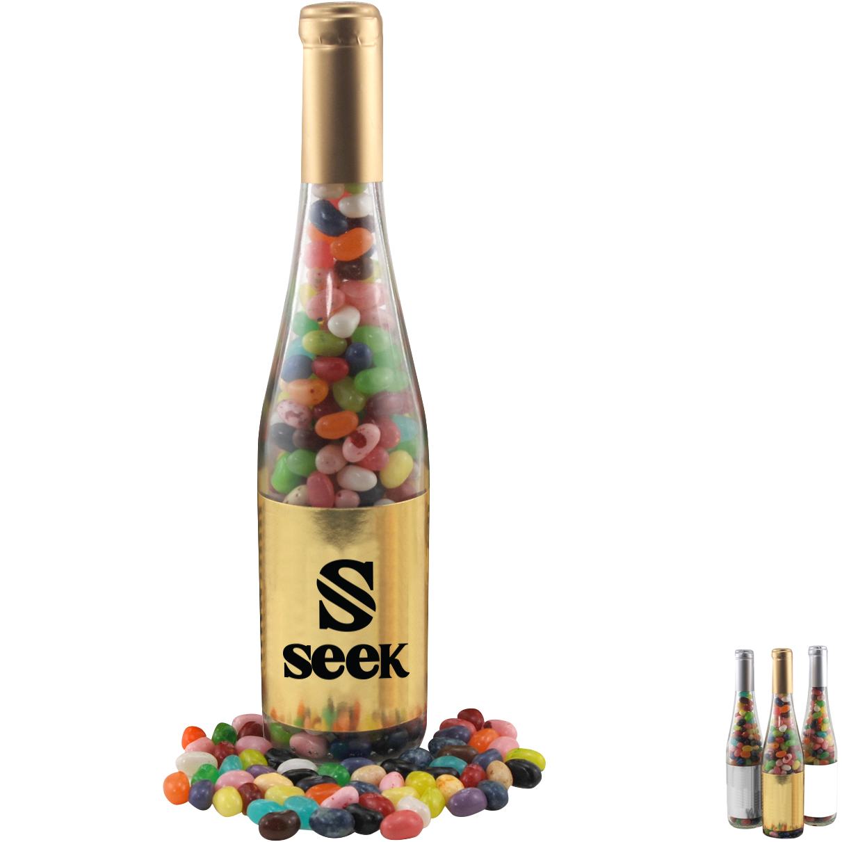 Product Photo 1 Jelly Belly® Jelly Beans in Large Champagne Bottle