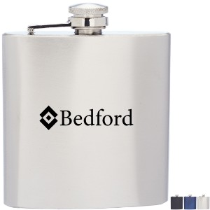 Stainless Steel Flask, 6 oz. - LE1181