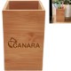 Bamboo Box Holder, 5-4/5" x 3-1/2"