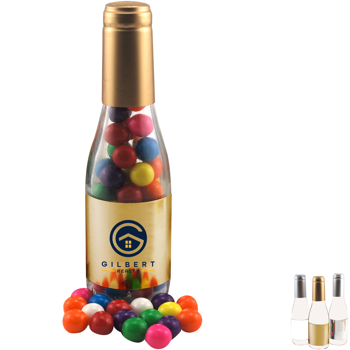 Product Photo 1 Gumballs in Champagne Bottle