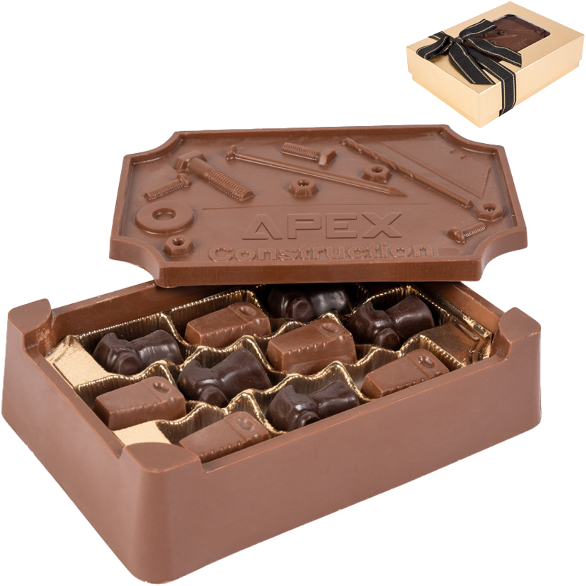 Product Photo 1 Large Chocolate Toolbox Gift Box