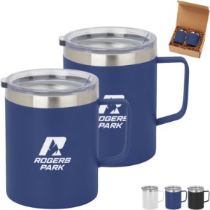 Insulated Stainless Steel Coffee Mug Gift Set - JN1227