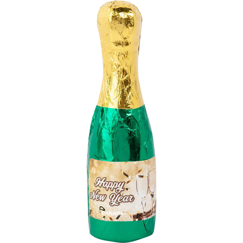 Product Photo 1 Chocolate Champagne Bottle, 1oz.