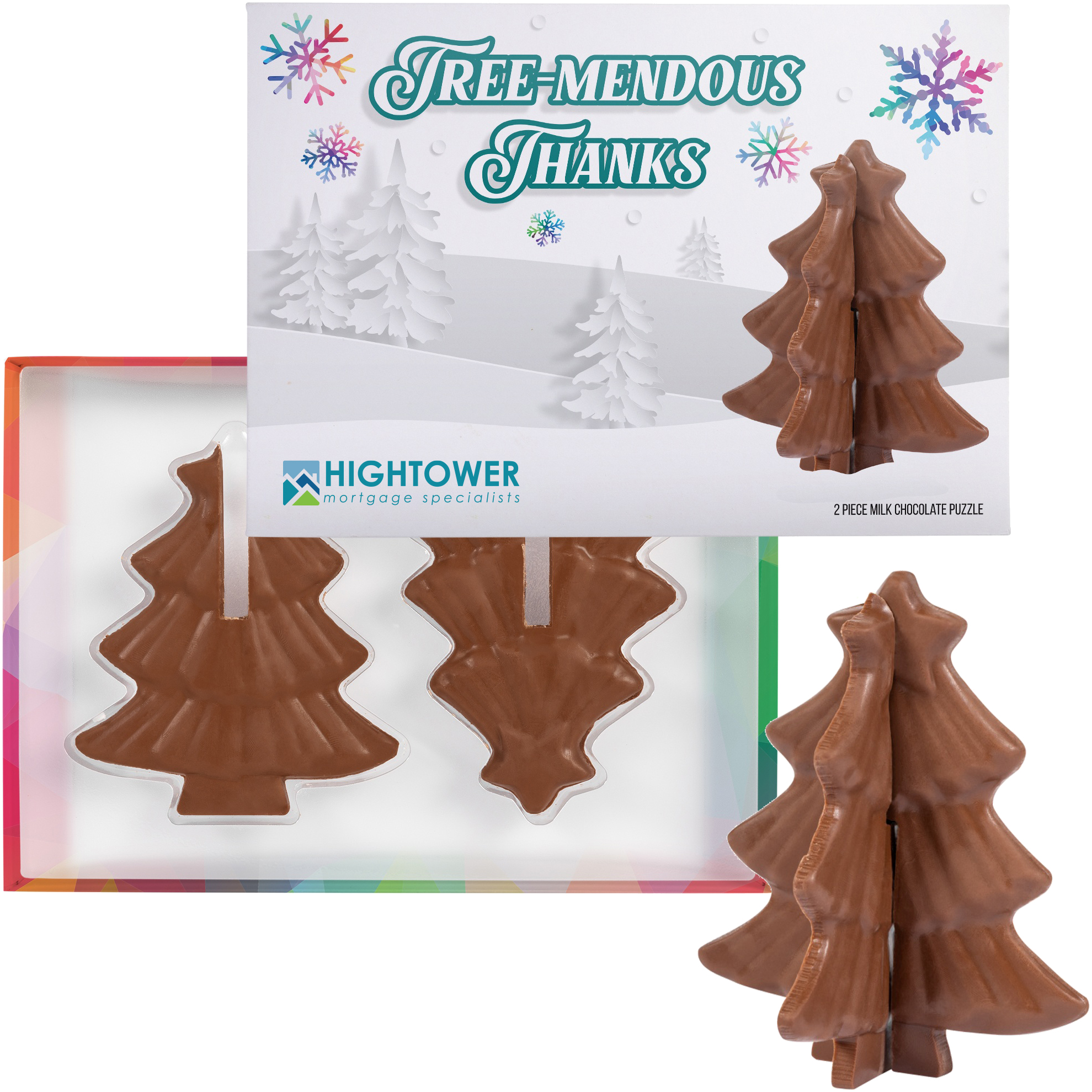 Product Photo 1 Milk Chocolate 3D Puzzle Tree