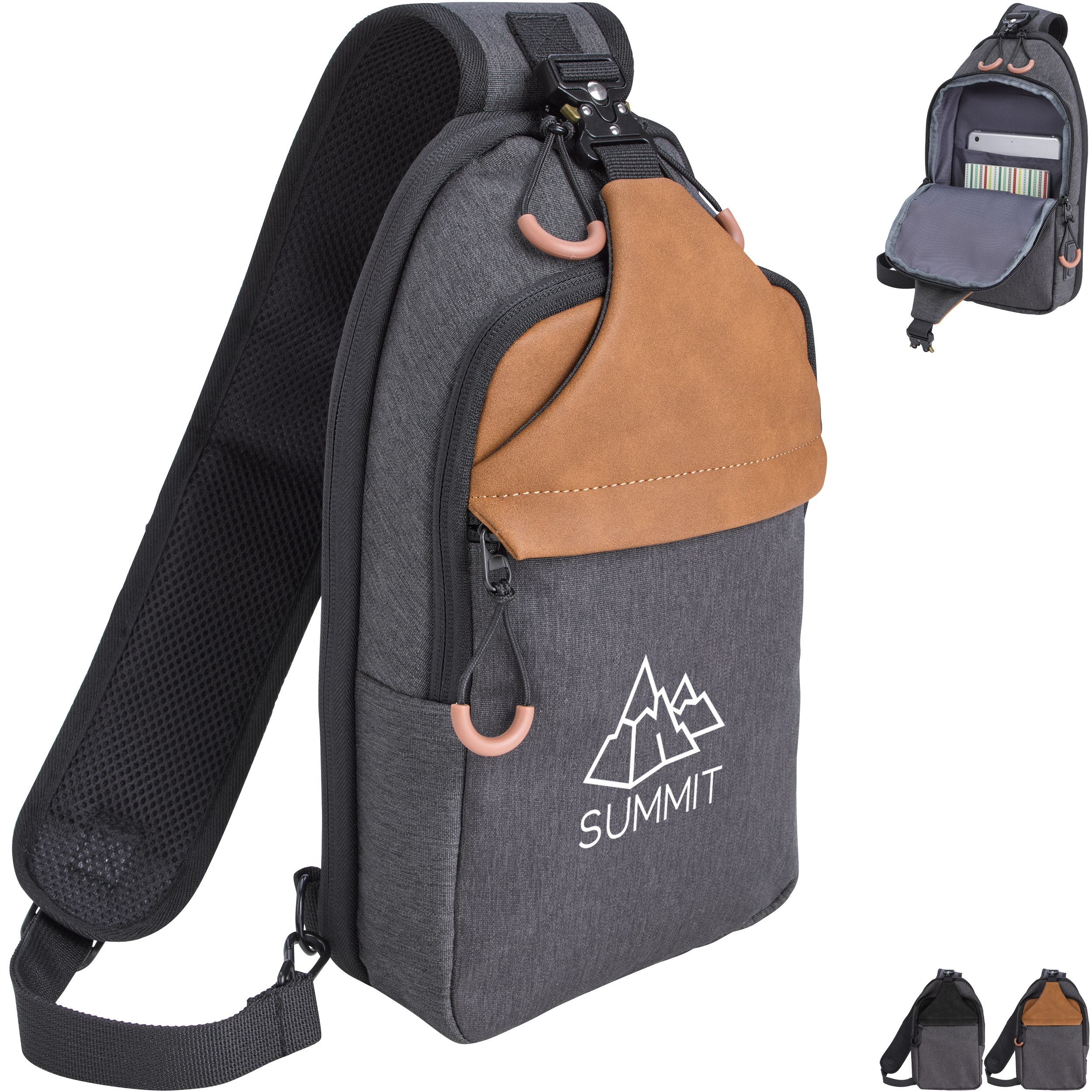 Product Photo 1 SCX Design™ Sling Pack with USB Port