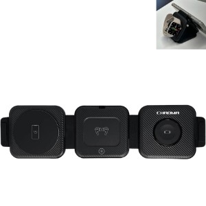 TANGELO ChargeLux 3-in-1 Magnetic Folding Wireless Charger - HG1300