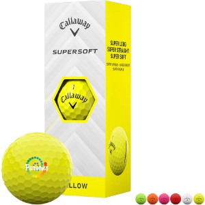 Callaway® Supersoft 3 Golf Balls in Sleeve - HG1253