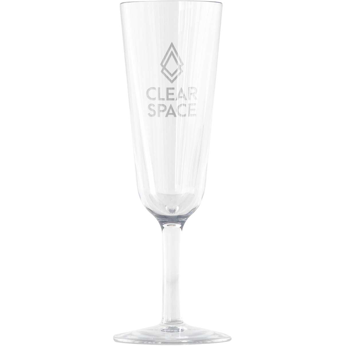 Product Photo 1 Symglass® Durable Resin Clear Champagne Flute, 7oz.