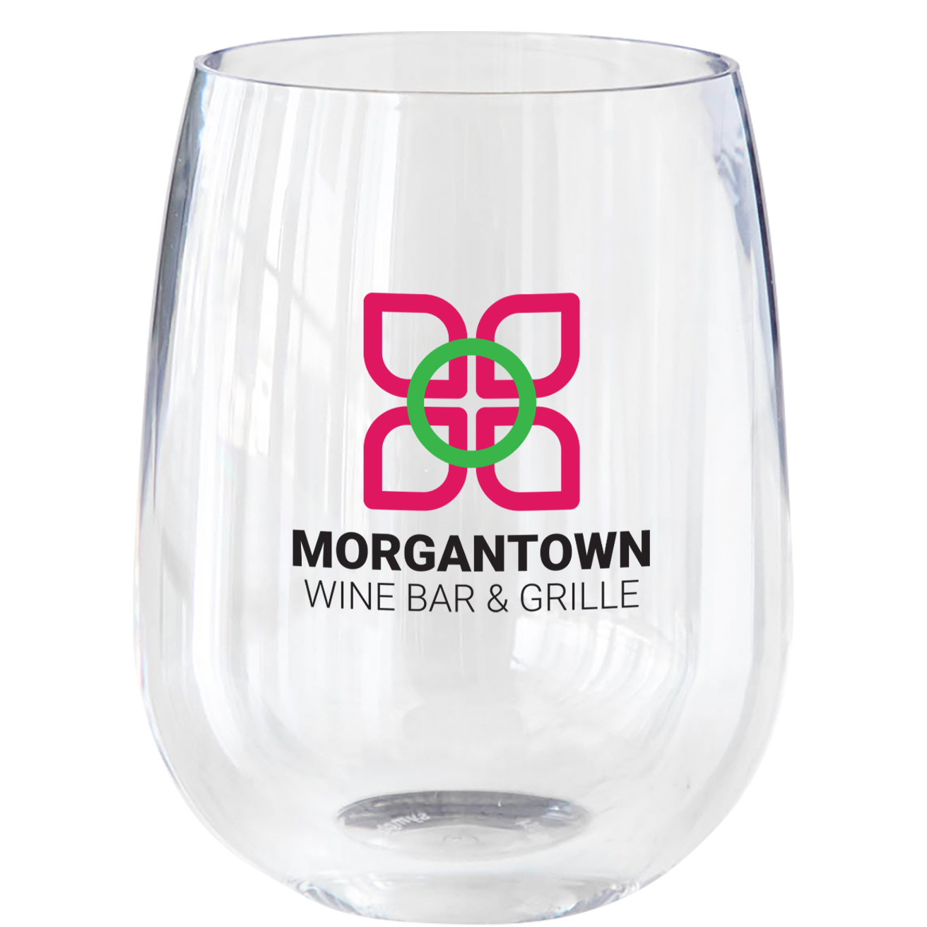 Product Photo 1 Symglass® Durable Resin Clear Stemless Wine Glass, 12oz.