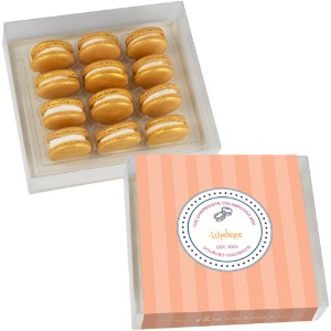 Champagne Celebation Macaron Box, 12 Pack - MD9677