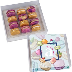 Birthday Celebration Macaron Box, 12 Pack - MD9679