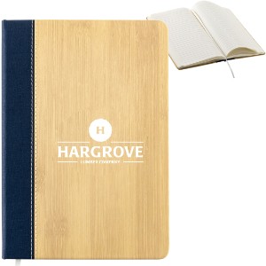 Anji Faux Bamboo Hard Cover Journal, 5-3/4" x 8-1/4" - AR1773