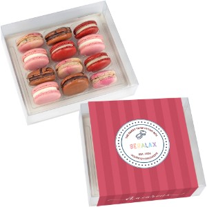 Sweet Temptation Macaron Box, 12 Pack - MD9681