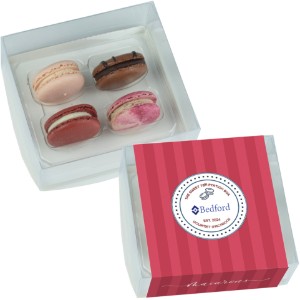 Sweet Temptation Macaron Box, 4 Pack - MD9689