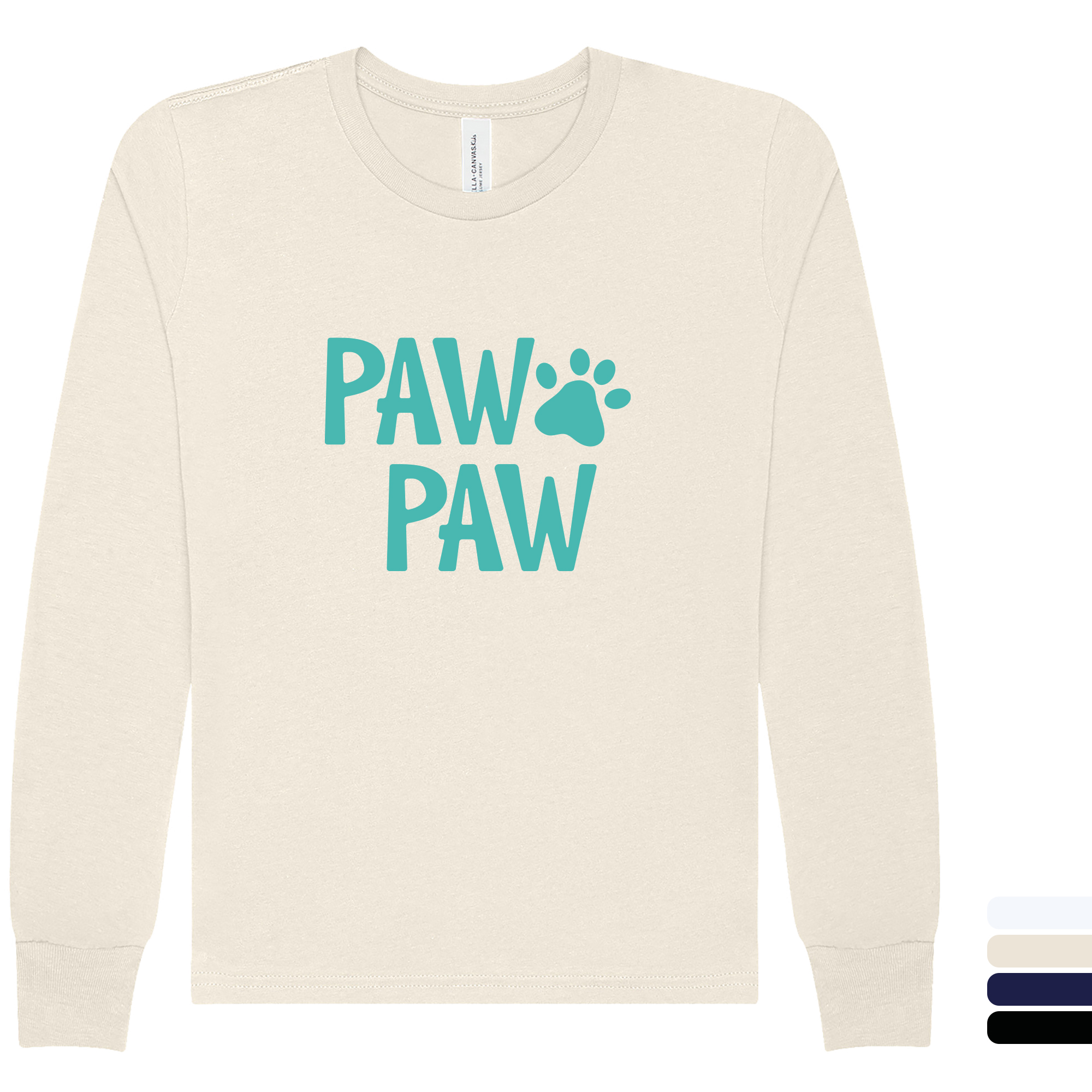 Product Photo 1 Bella + Canvas® Jersey Cotton Long Sleeve Youth Tee