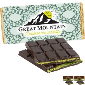 Belgian Dark Chocolate Dubai Bar, 3.5 oz. - MD9699