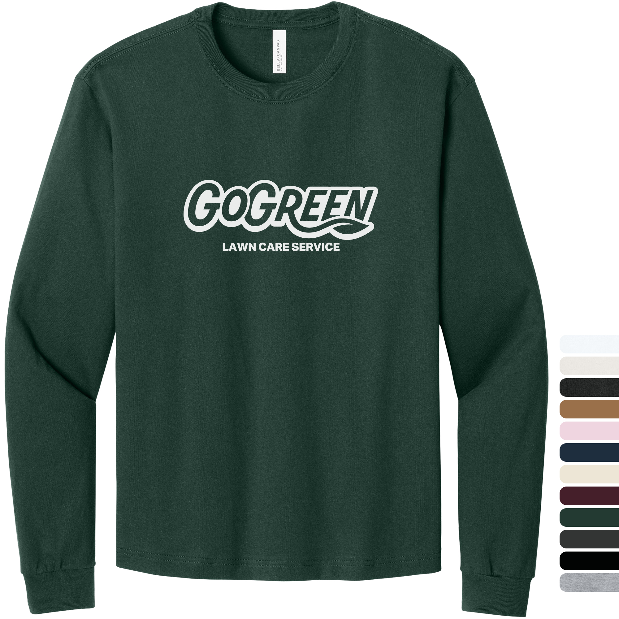 Product Photo 1 Bella + Canvas® 6 oz. Heavyweight Cotton Long Sleeve Unisex Tee