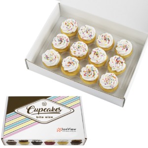 Vanilla Signature Bite-Size Cupcakes, 12 Piece - MD9702