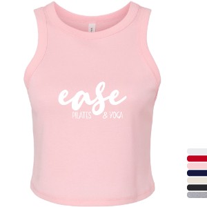 Bella + Canvas® Micro Rib Cotton/Poly Ladies' Racer Tank - WJ7239