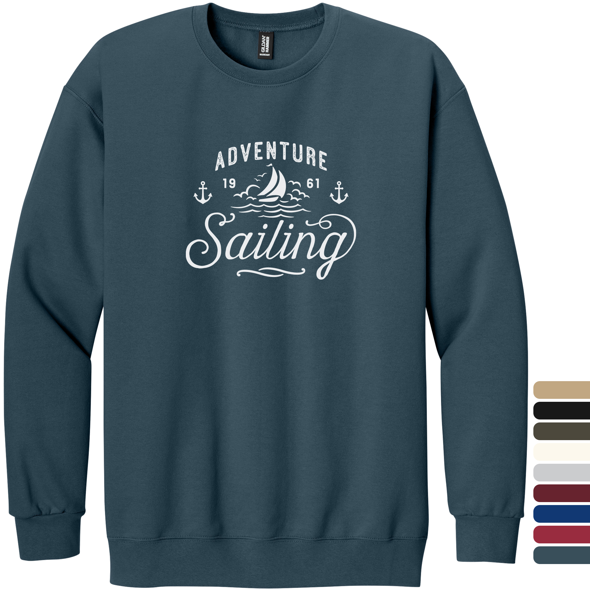 Product Photo 1 Gildan® Hammer® Maxweight Cotton/Poly Unisex Crewneck Sweatshirt