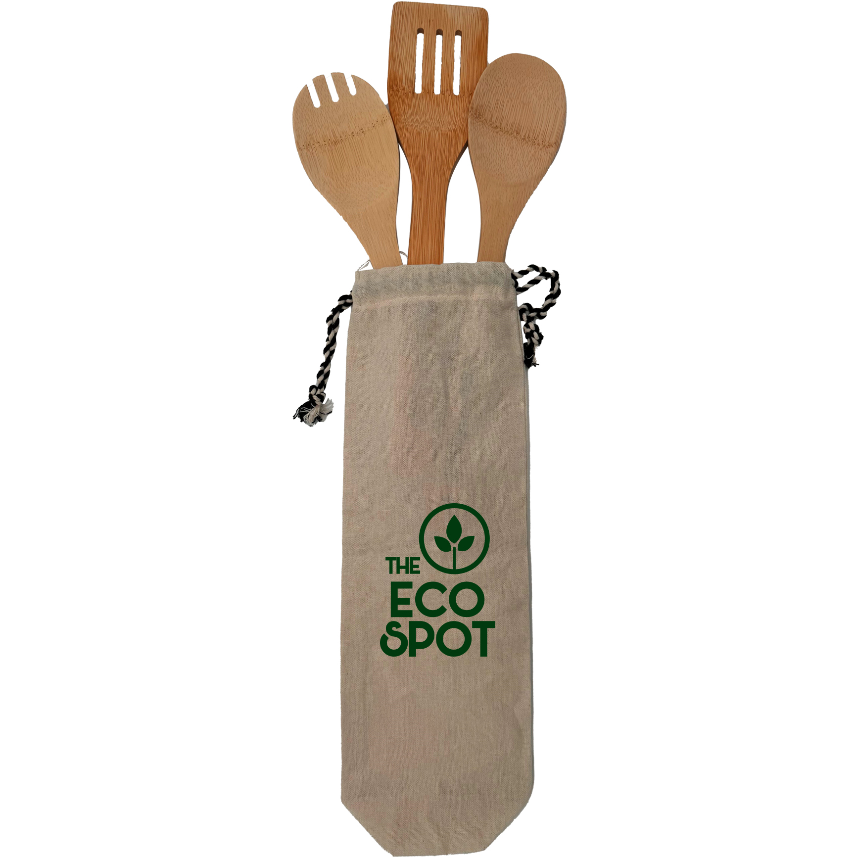 Product Photo 1 Bamboo Utensils with Cotton Bag