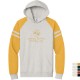 Jerzees® NuBlend® Cotton/Poly Varsity Colorblock Unisex Hooded Sweatshirt