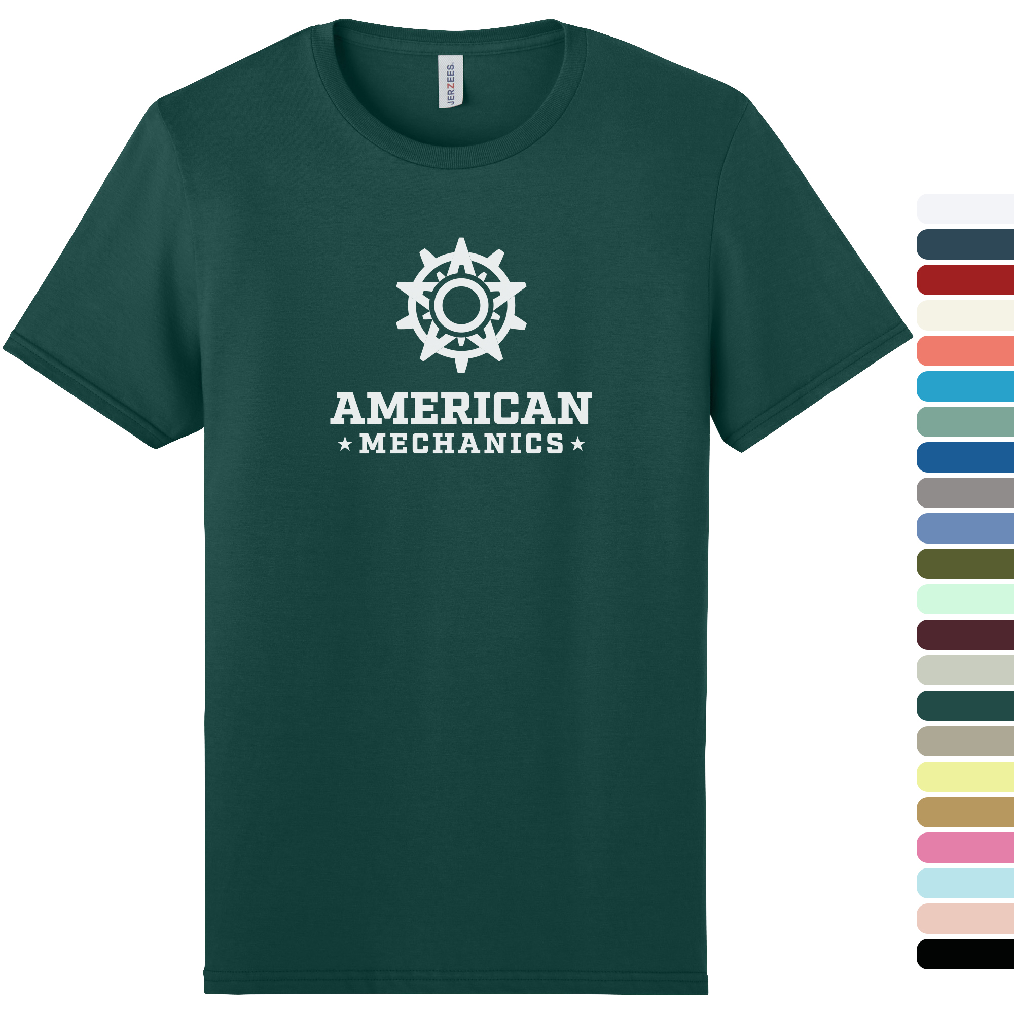 Product Photo 1 Jerzees® Premium Combed Ring Spun Cotton Unisex Tee