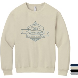 Jerzees® Rugged™ Cotton/Poly Crewneck Unisex Sweatshirt - WJ7261