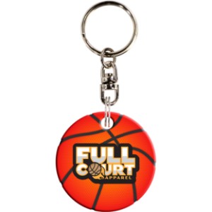 Custom Shape Acrylic Key Chain Up to 2 Sq. Inches - TK1340