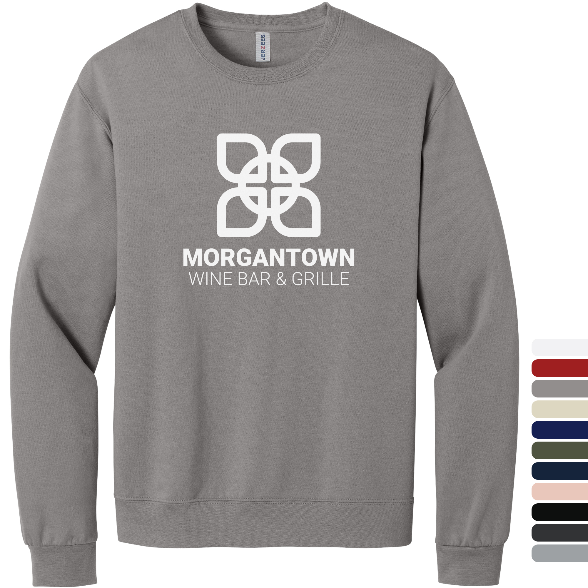 Product Photo 1 Jerzees® Ultimate™ CVC Ring Spun Crewneck Unisex Sweatshirt