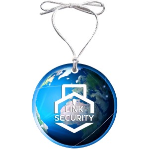 Custom Shape Acrylic Ornament Up to 4 Sq. Inches - TK1343