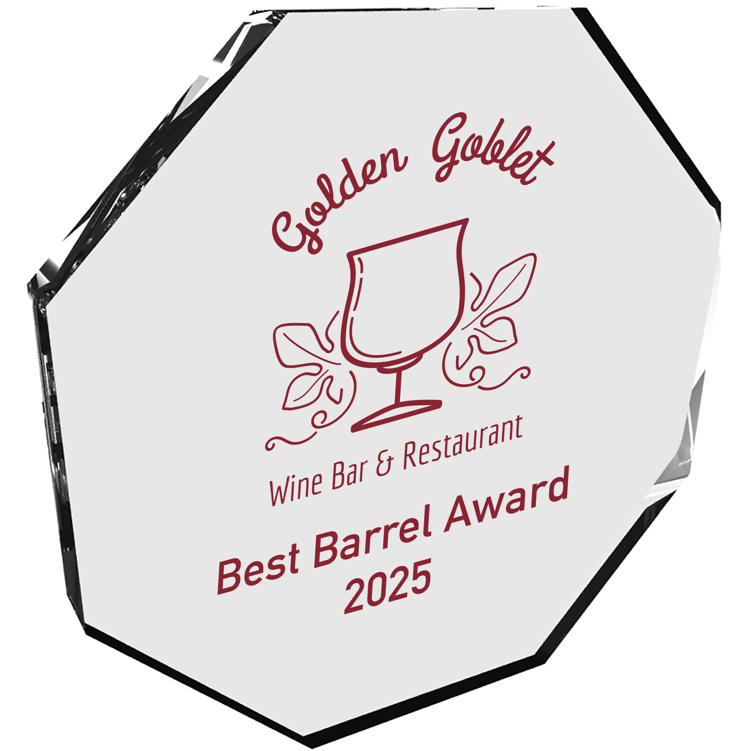 Product Photo 1 Custom Shape Acrylic Award Up to 10 Sq. Inches