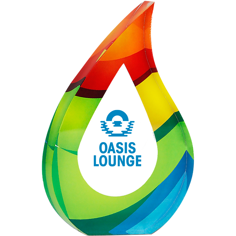 Product Photo 1 Custom Shape Acrylic Award Up to 20 Sq. Inches