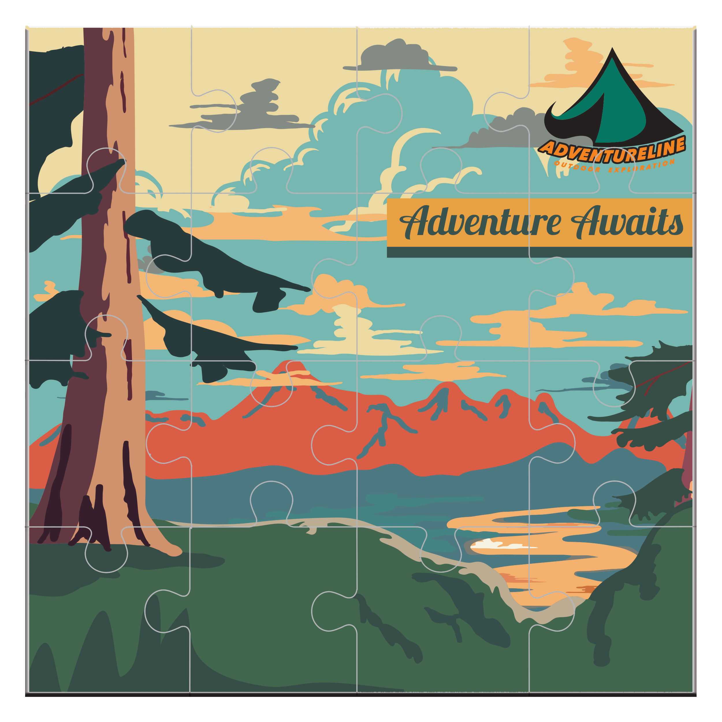 Product Photo 1 Acrylic Jigsaw Puzzle, 8" x 8"