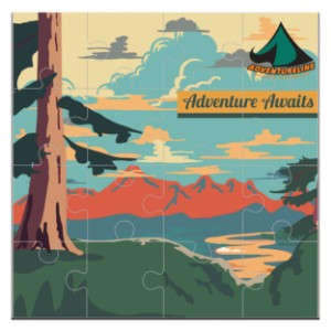 Acrylic Jigsaw Puzzle, 8" x 8" - TK1351