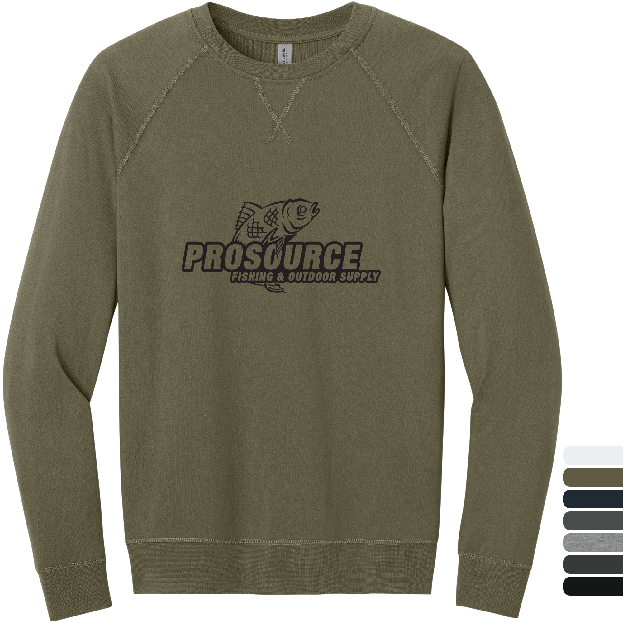 Product Photo 1 Next Level Apparel® Laguna Cotton/Poly Raglan Unisex Sweatshirt