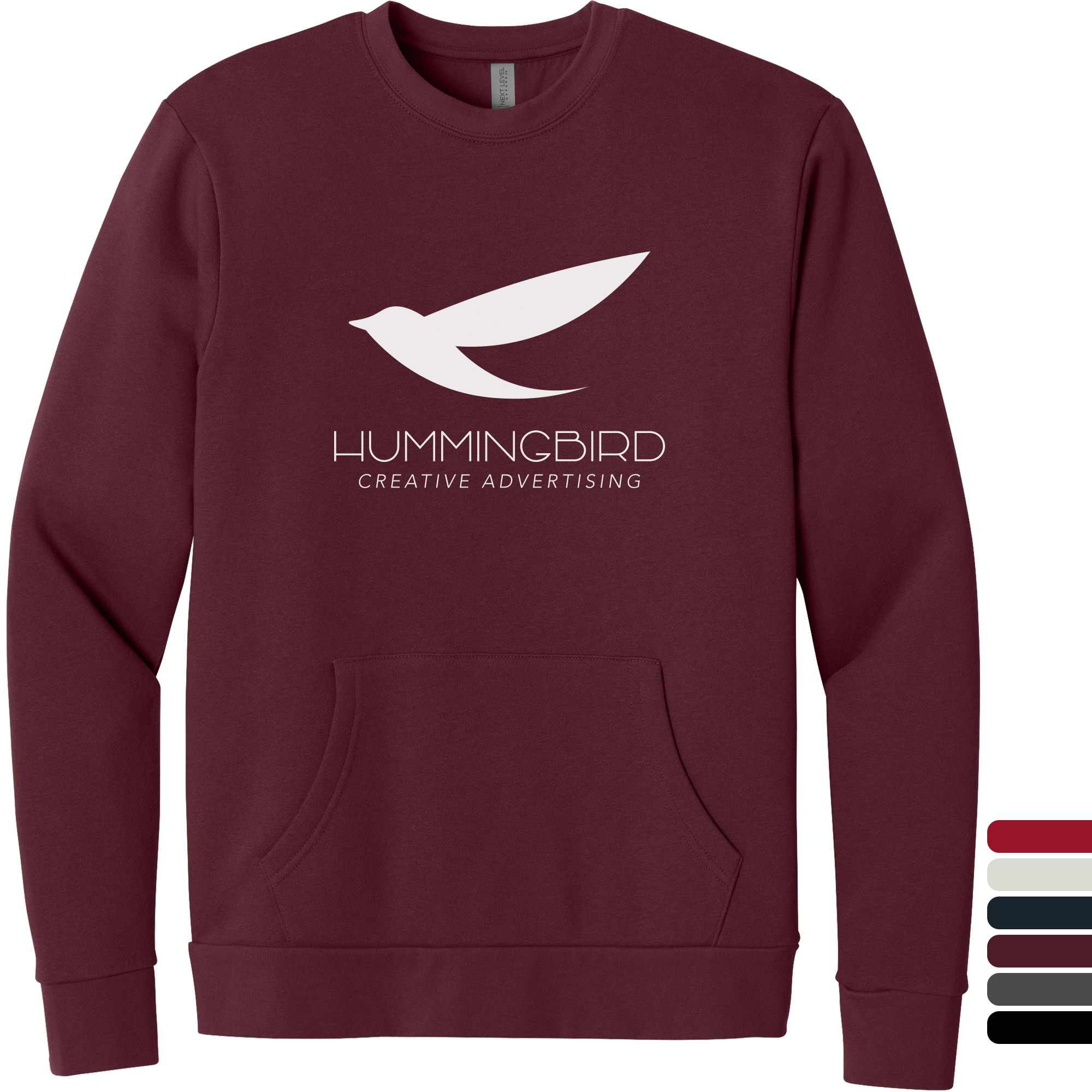 Product Photo 1 Next Level Apparel® Santa Barbara Pocket Unisex Sweatshirt