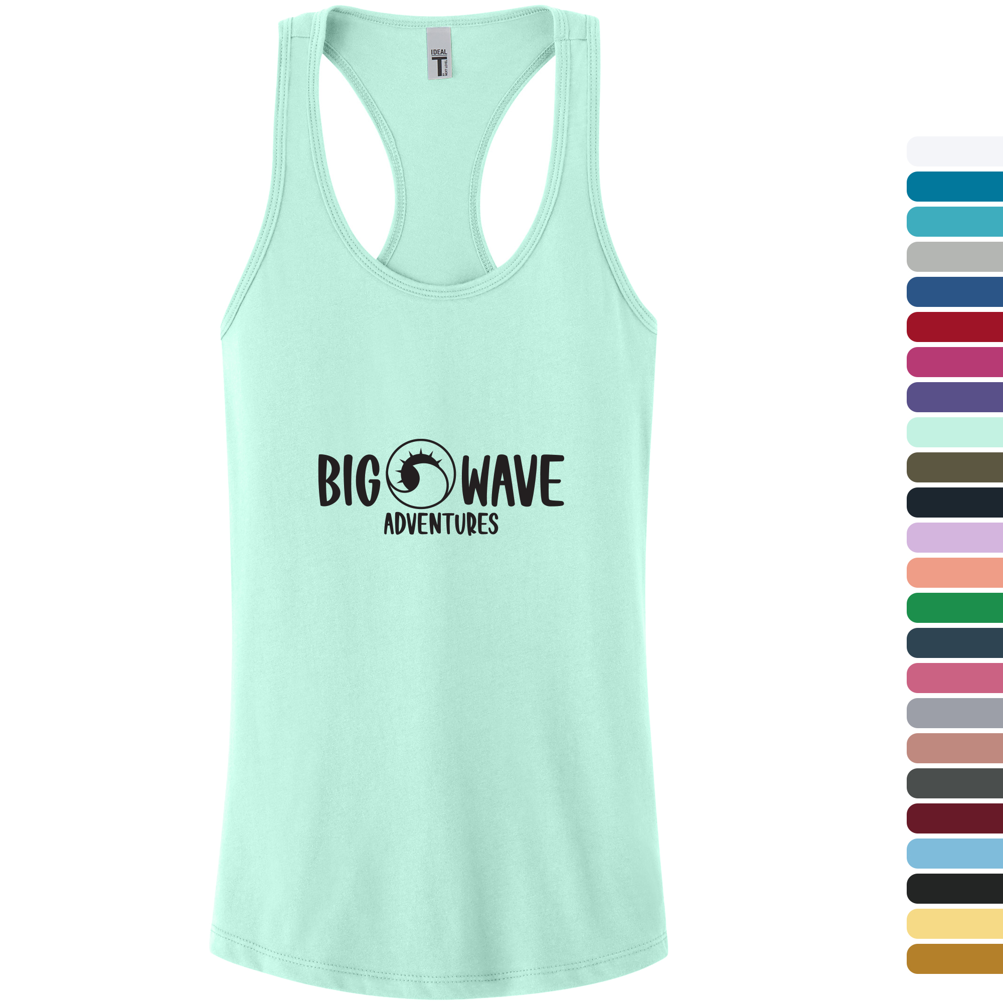 Product Photo 1 Next Level Apparel® Ideal Cotton/Poly Racerback Ladies' Tank